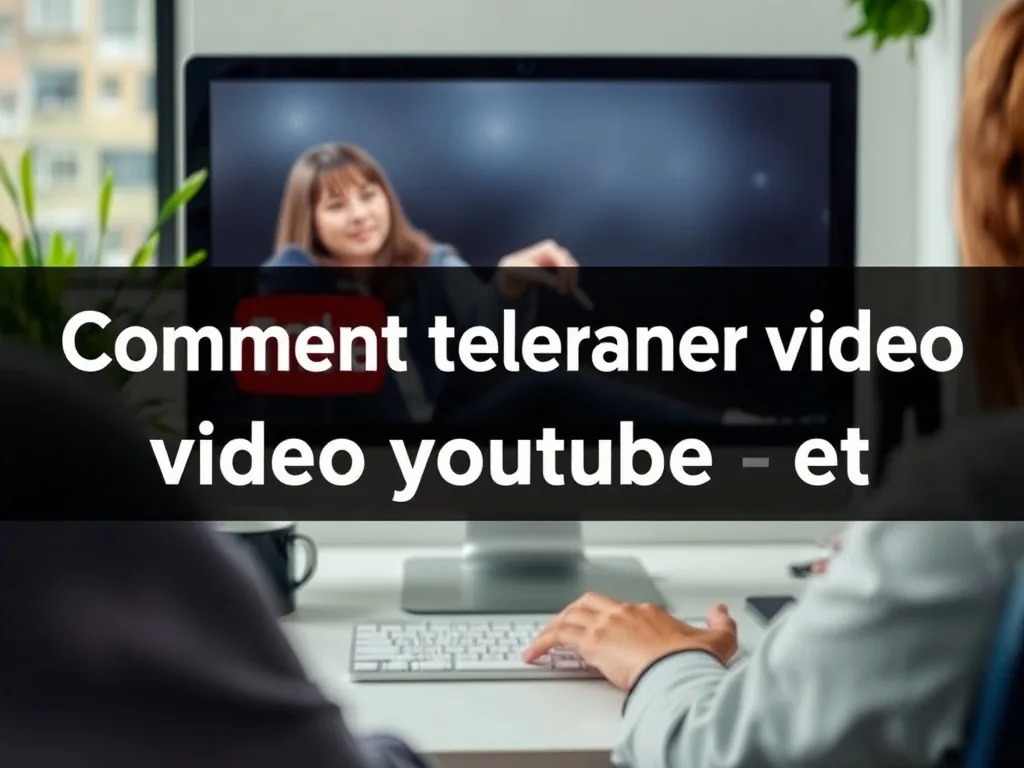 Comment telecharger video youtube facilement et rapidement