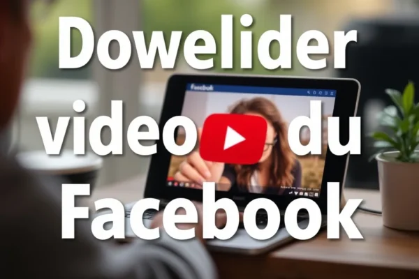 Télécharger vidéo du Facebook : Guide complet et pratique