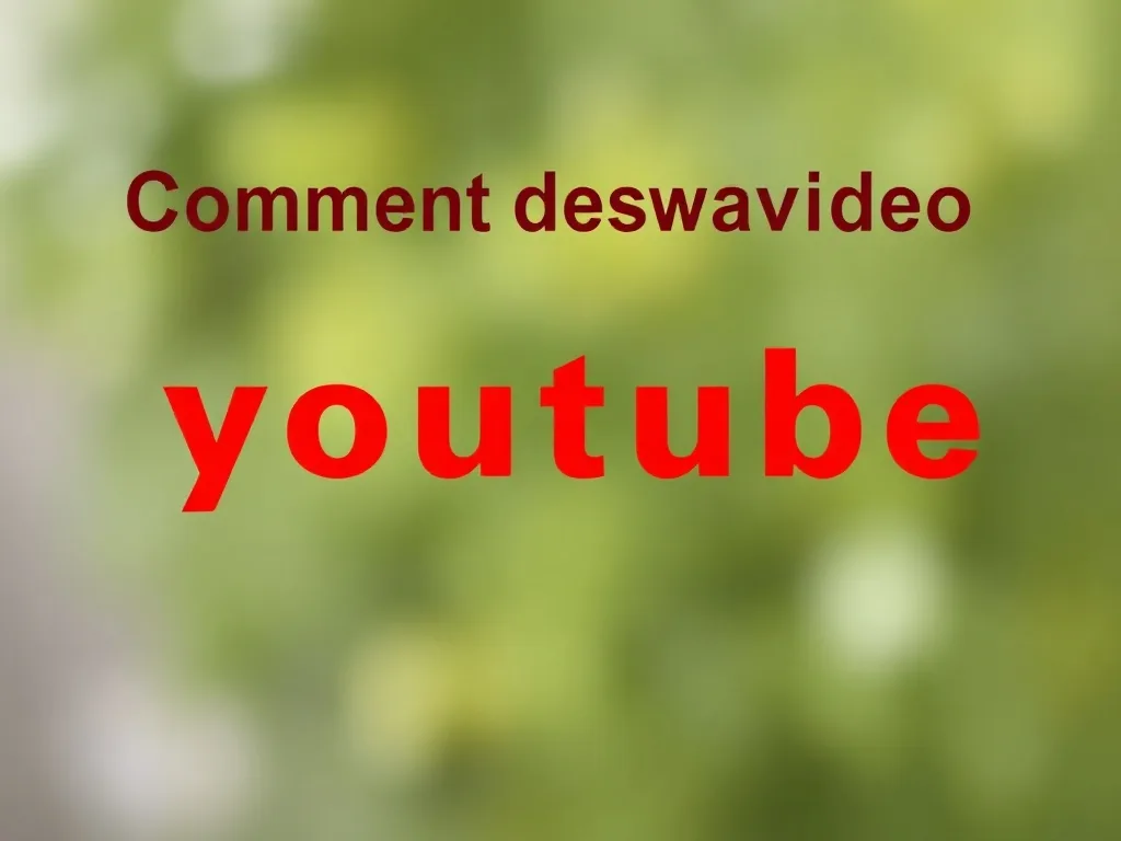 Comment télécharger vidéo youtube facilement et rapidement