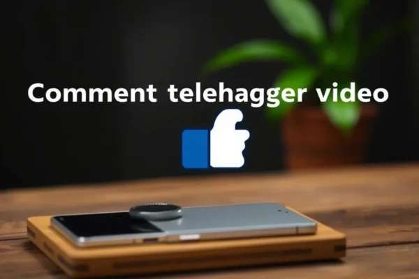 Comment telecharger video facebook facilement et rapidement
