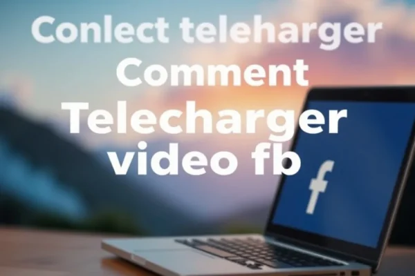 Comment telecharger video fb facilement et rapidement