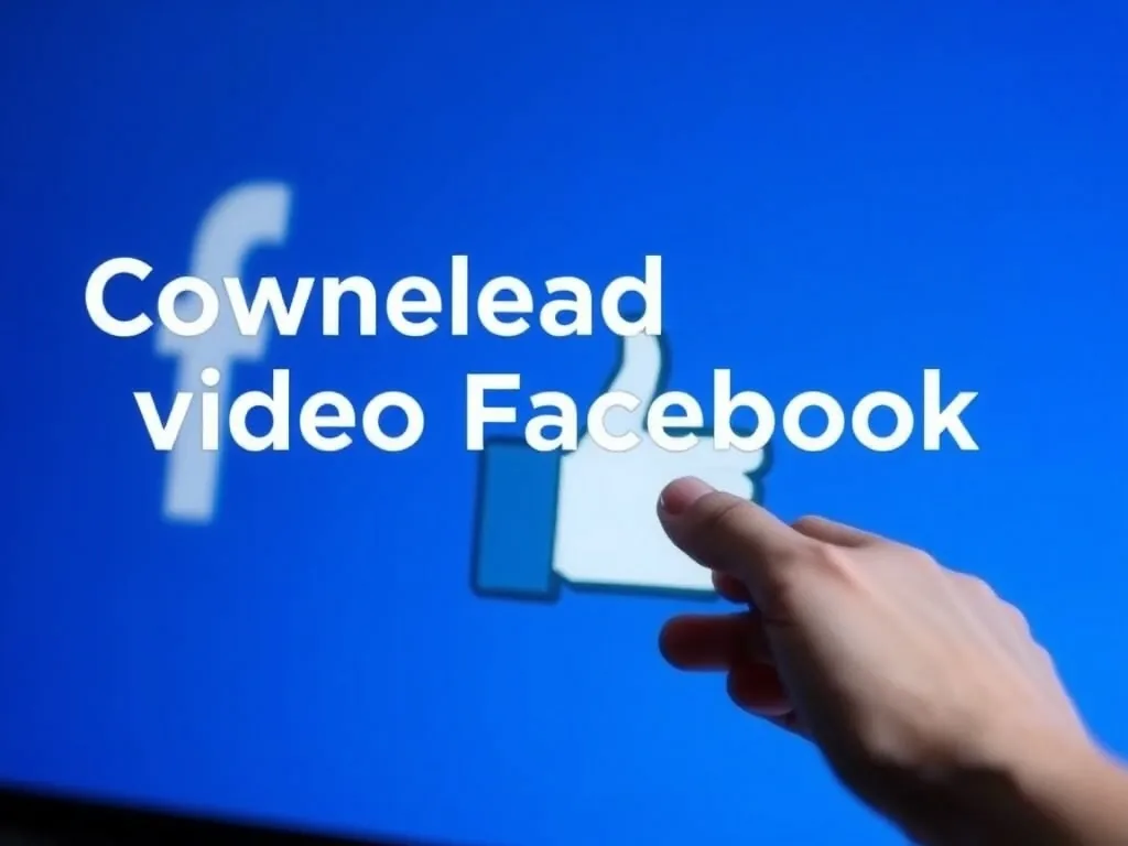 Comment télécharger vidéo Facebook facilement et rapidement