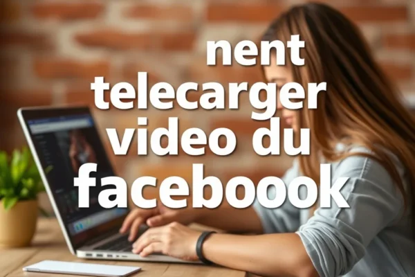 Comment telecharger video du facebook facilement et rapidement