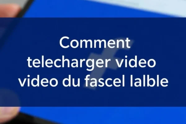 Comment telecharger video du facebook facilement