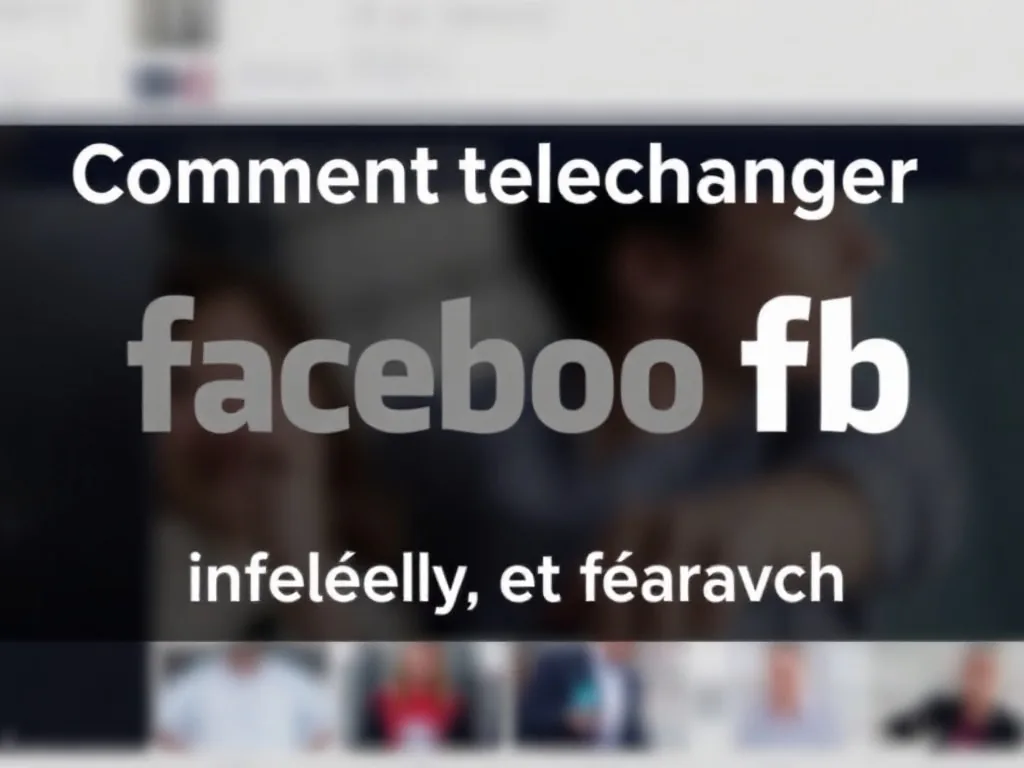 Comment telecharger video fb facilement et rapidement