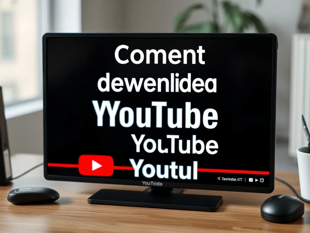 Comment télécharger vidéo YouTube facilement et rapidement