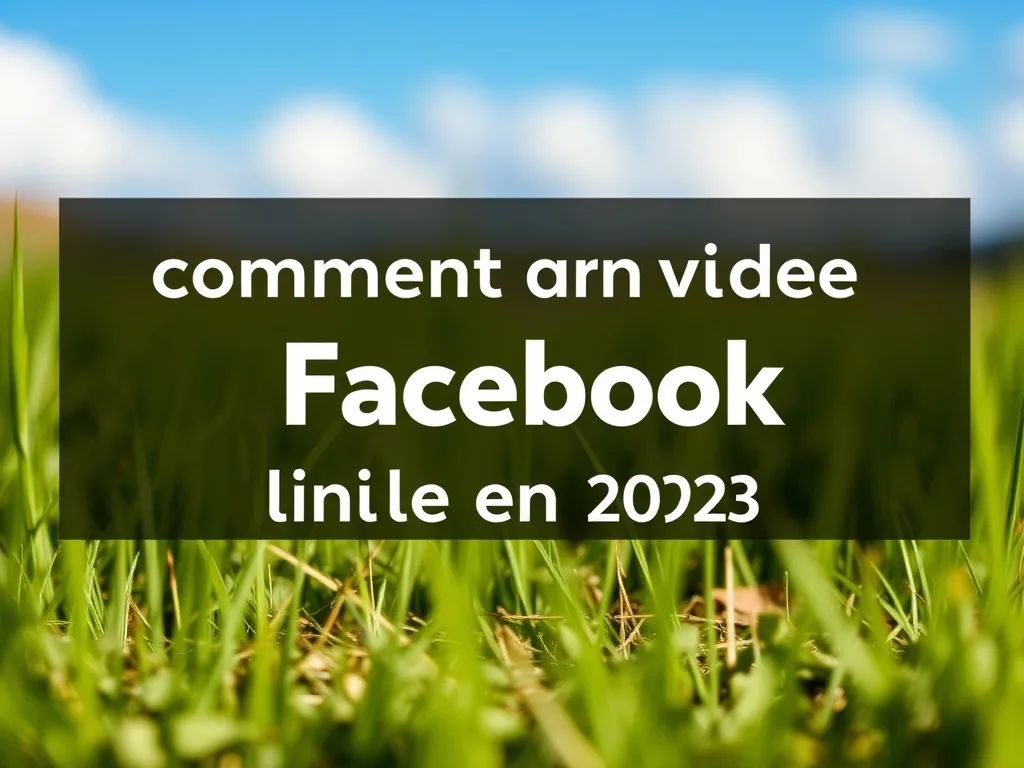Comment télécharger vidéo Facebook facilement en 2023