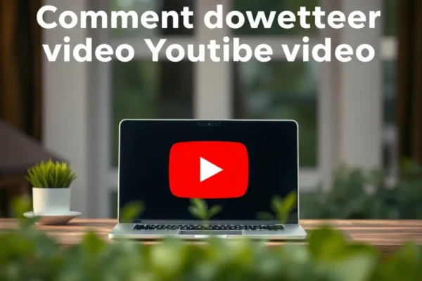 Comment télécharger vidéo youtube facilement et rapidement
