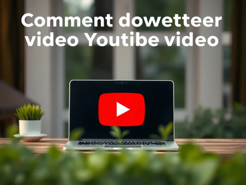 Comment télécharger vidéo youtube facilement et rapidement