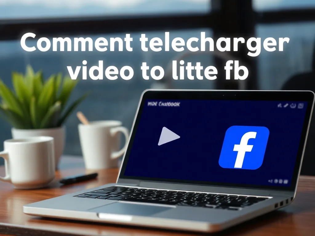 Comment telecharger video fb facilement et rapidement