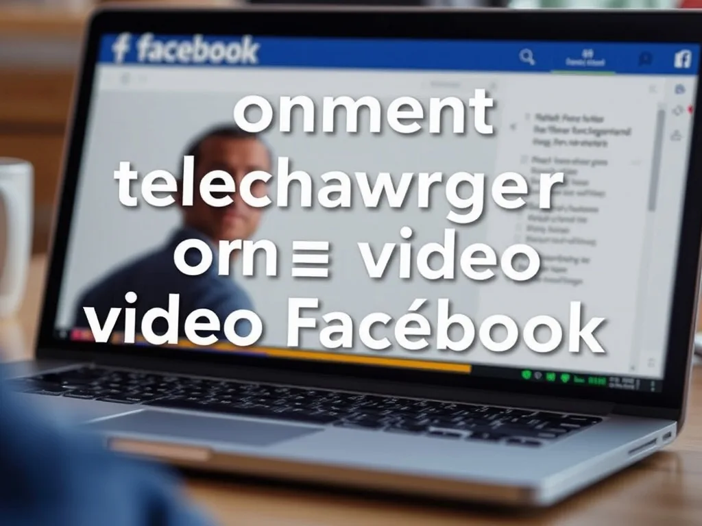 Comment telecharger une video facebook facilement