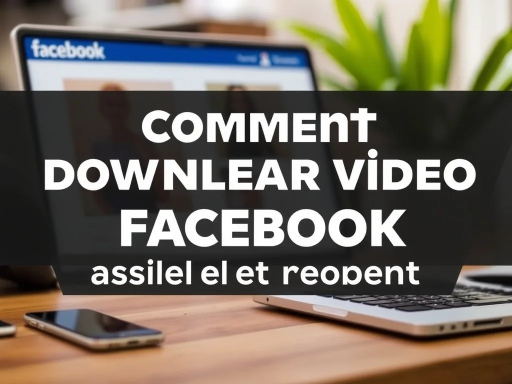 Comment télécharger vidéo Facebook facilement et rapidement