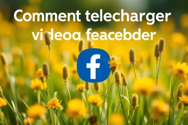 Comment telecharger video du facebook facilement et rapidement