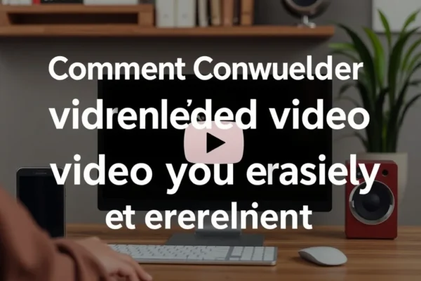 Comment télécharger vidéo youtube facilement et rapidement