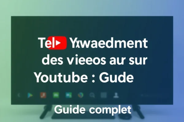 Téléchargement des vidéos sur YouTube : Guide complet
