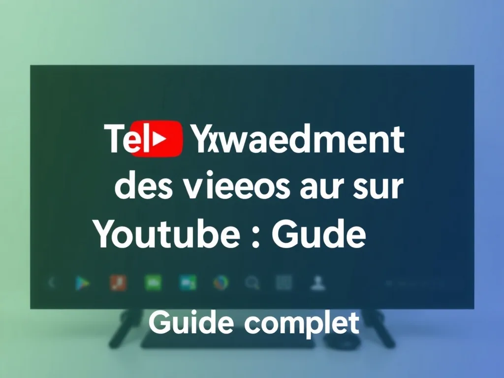 Téléchargement des vidéos sur YouTube : Guide complet