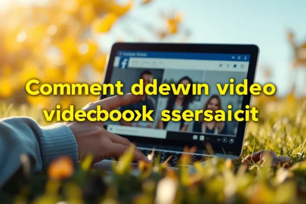 Comment télécharger vidéo facebook facilement et rapidement