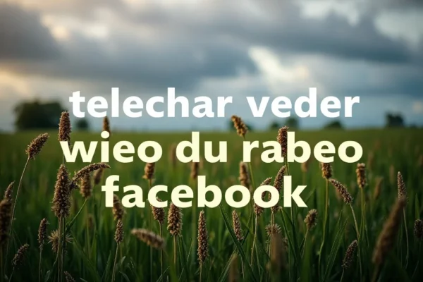 Comment telecharger video du facebook facilement et rapidement