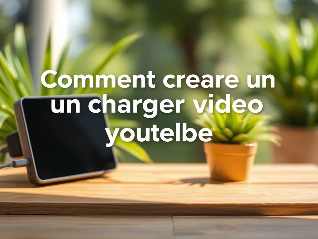 Comment créer un charger video youtube efficace