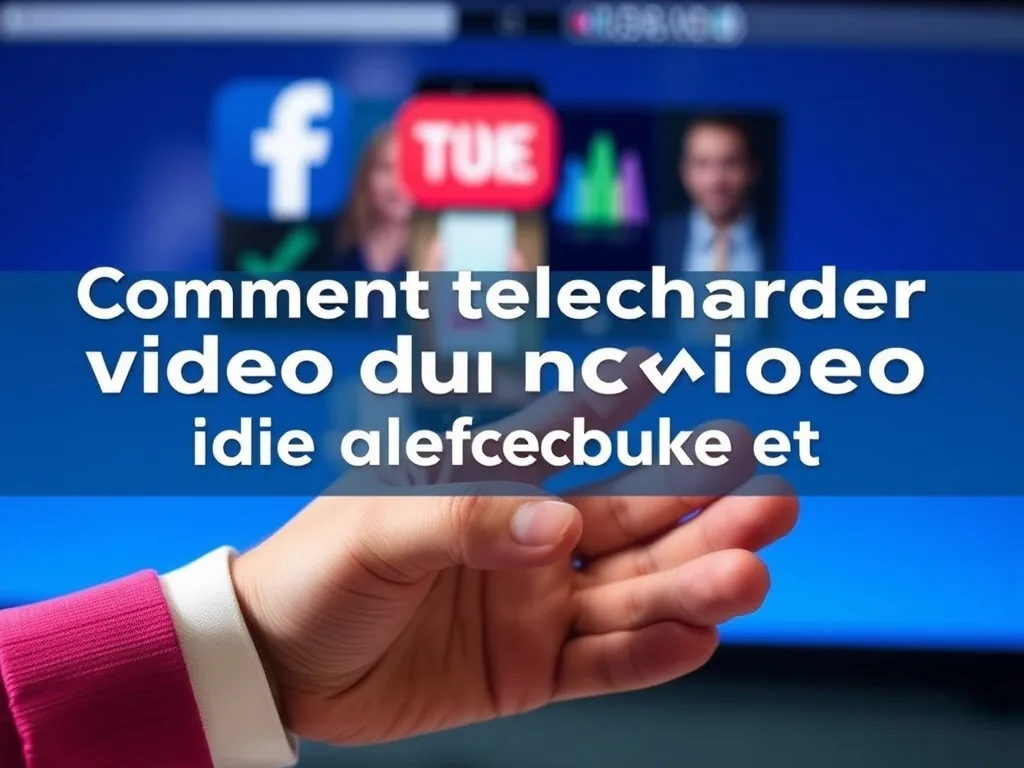 Comment telecharger video du facebook facilement et rapidement