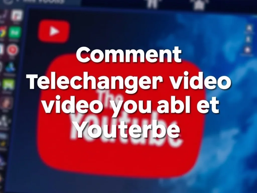 Comment telecharger video youtube facilement et rapidement