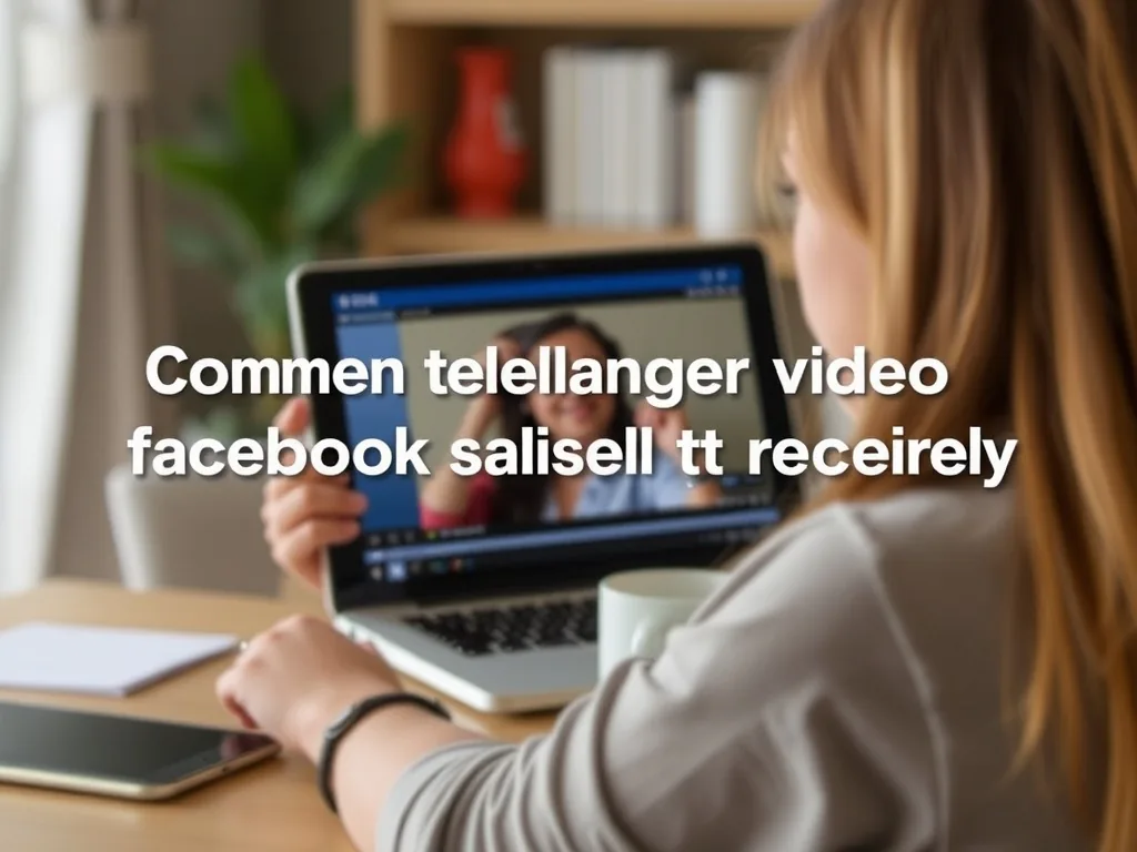 Comment telecharger video facebook facilement et rapidement